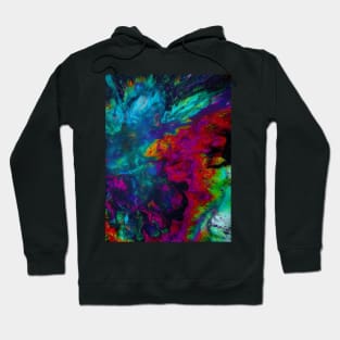 Tie Die With Stars Hoodie